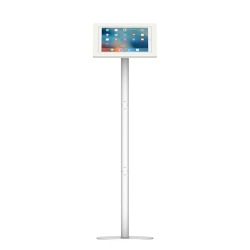 VidaMount White Enclosure and Floor Stand [Bundle] Compatible with iPad Pro 12.9" (1st/2nd Gen) - color: White, size: iPad Pro 12.9" (1st/2nd Gen)
