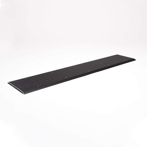 Aluminum Thresholds Extra Width 5"-6"-7"-8" Inch - Residential/Commercial use. Saddle/Handicap Easy Installing and Accessible/Fireproof Rated high-Quality (10"x36") - size: 10"x36"