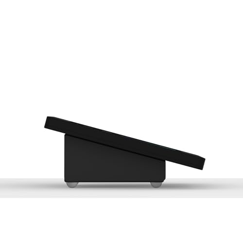 VidaMount Black Enclosure and Fixed Tilted 15° Desk/Surface Mount [Bundle] Compatible with iPad 9.7 (5th / 6th Gen), Pro 9.7", Air 1/2 - color: Black, size: iPad 9.7 (5th / 6th Gen), Pro 9.7", Air 1/2