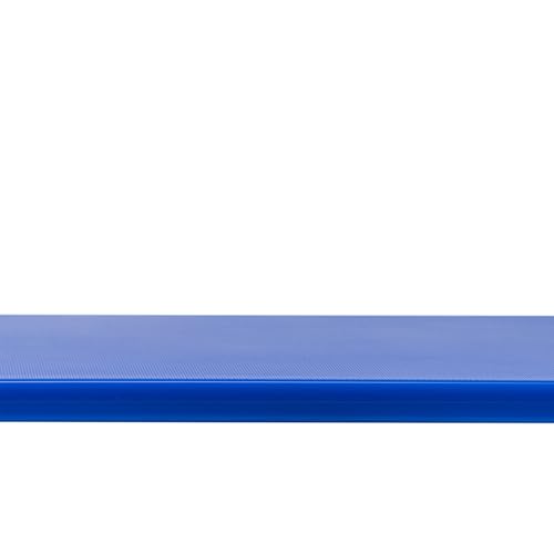 Winco 15" x 20" Blue Heavy-Duty Plastic Cutting Board (Set of 6) - color: Blue, size: 15" x 20" x 1/2"