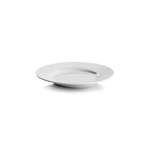 10 Strawberry Street 6" Catering Round Appetizer Plate, Set of 12,White - size: 6" Appetizer, style: Round