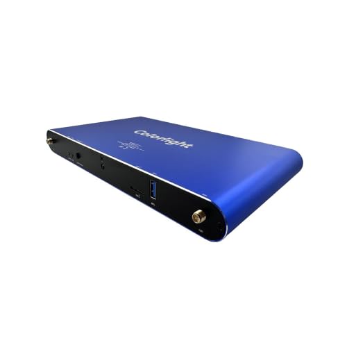 A100 Cloud Network Media Player by AzarPixel | 4K LED Controller with Dual Ethernet, HDMI in/Out, Wi-Fi & USB | Digital Signage Solution for LED Displays, Video Walls & Smart Control