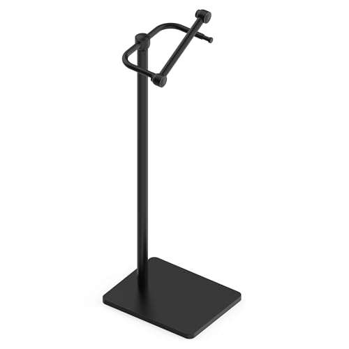 RUACQ Bathroom Toilet Paper Holder Stand, Matte Black - color: Matte Black