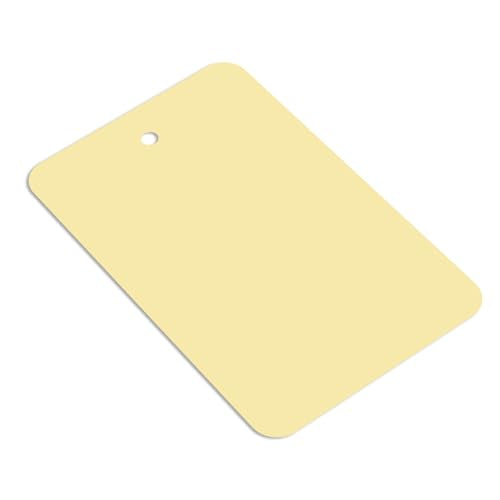 SmartSign Clothing Tags - Pack of 1000, 12 Point Thick Cardstock, 2.875" x 1.75", Merchandise Tags with Eyelet - color: Buff