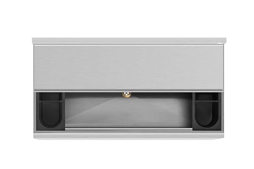 KoolMore 36 Inch Commercial Stainless Steel Underbar Ice Bin with Siding Lid, NSF Certified (KM-UIB-1836) - size: 36 in.