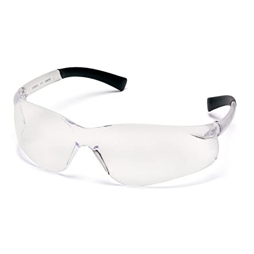 Pyramex Ztek Safety Glasses ANSI Z87+ - color: Clear Frame/Clear Anti -Fog Lens, size: One Size (Single)