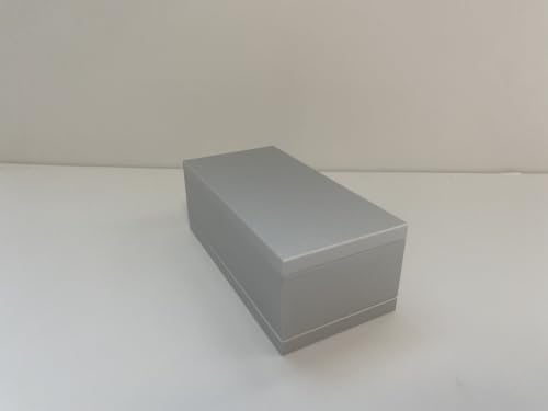 Pre Press Mold Made of Food Grade Anodized 6061 Aluminum (Silver, 1x3 inch) - size: 1x3 inch