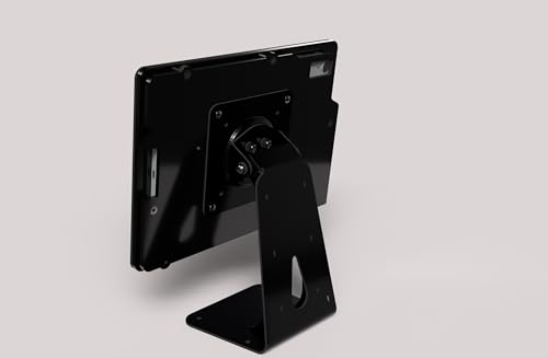 Anti-Theft Acrylic Case for Lenovo TAB Tablet with 360 Rotate 180 Swivel Metal Desktop Stand & 90-Degree USB C Cable (Black, M10 Plus Gen 3) - color: Black, size: M10 Plus Gen 3