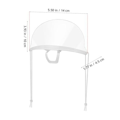 OSALADI 8pcs Chef Food Service Reusable Anti- for Restaurants Washable Face Masks Bulk Pack