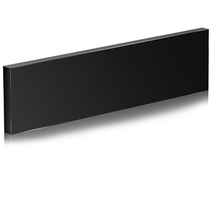 HDPE Plastic Block 1/2in Black Plastic Block 12x3In Perfect for Diverse DIY Crafts Industrial Machining and Home Improvement Projects - color: Black, size: 12x3x0.5In