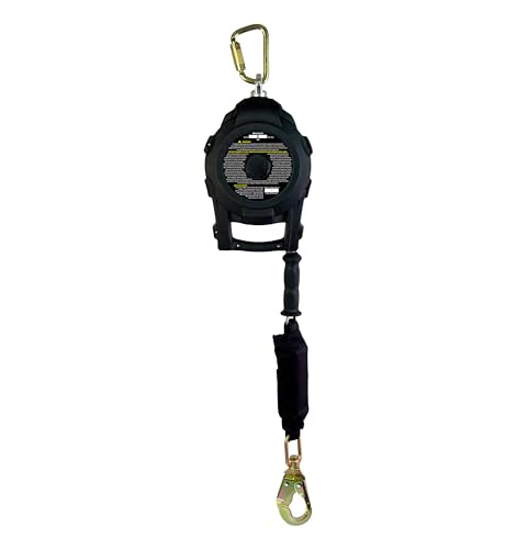 Frontline RPGCLE65' Leading Edge Cable SRL with Carry Handle & Tagline | Durable Thermoplastic Housing | Ergonomic Design | High Strength Components | ANSI & OSHA Compliant - size: 65'