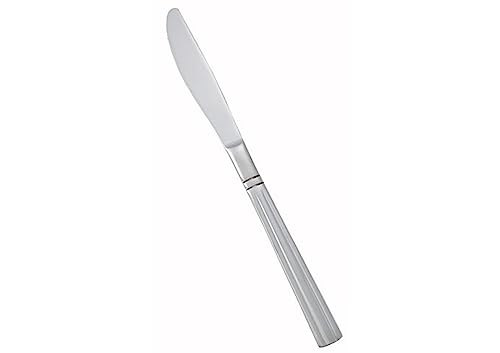Winco 12-Piece Regency Dinner Knife Set, 18-0 Stainless Steel