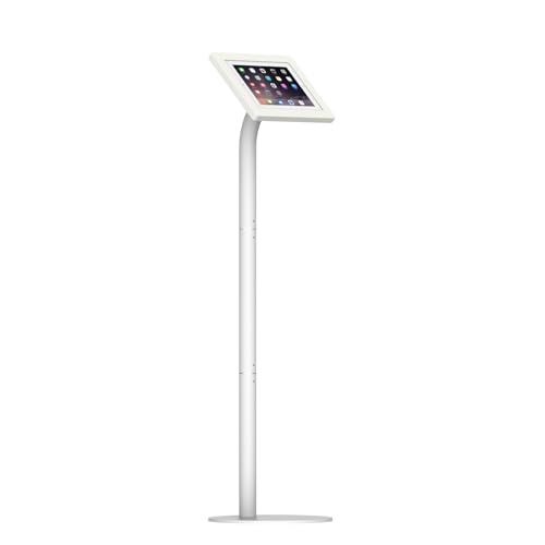 VidaMount White Enclosure and Floor Stand [Bundle] Compatible with iPad 2/3/4 - color: White, size: iPad 2/3/4