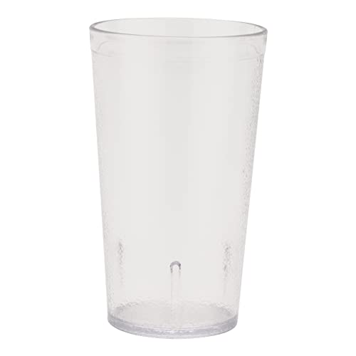 GET 12 oz Clear Plastic Tumbler (Set of 4) - color: Clear, size: 12 Ounces, style: 12 ounces