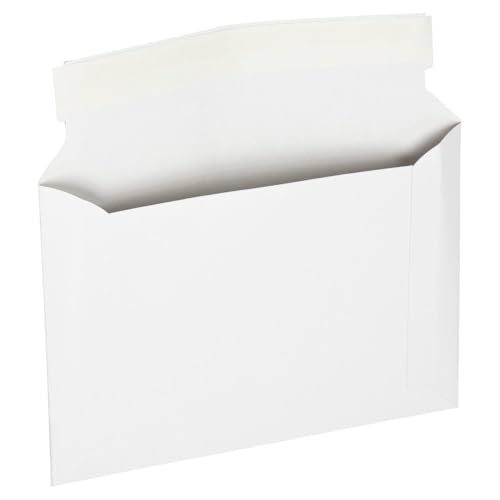 Conformer Mailers | Tear String Opener | Peel & Press | 7 3/8" x 9 5/8" | White | 14pt. Kraft | 250 Qty