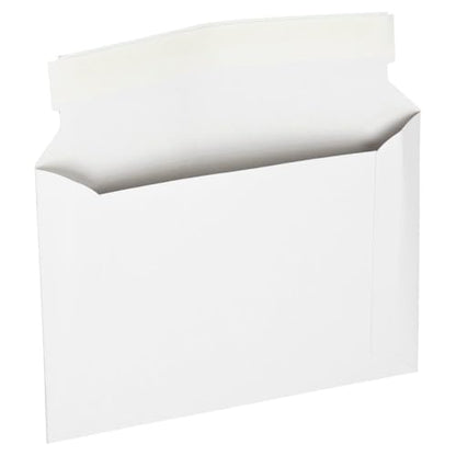 Conformer Mailers | Tear String Opener | Peel & Press | 7 3/8" x 9 5/8" | White | 14pt. Kraft | 250 Qty