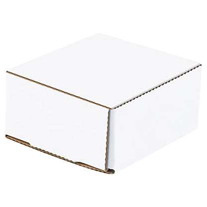 BOX USA Shipping Boxes Small 4"L x 4"W x 2"H, 50-Pack | Corrugated Cardboard Box for Packing, Moving and Storage - size: (010) 4" x 4" x 2", 50-Pack