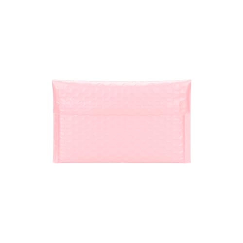 Light Pink Side-Loading Bubble Mailers 8 x 5 Inches, Pack of 27 - size: 8x5" 27PCS