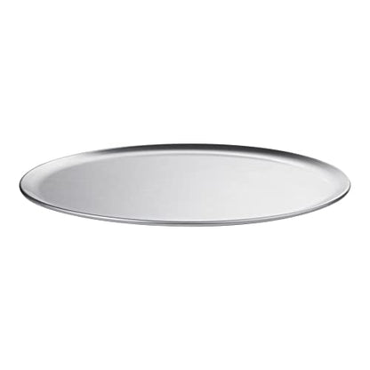 Restaurantware Met Lux 12 Inch Commercial Pizza Pan 1 Coupe Style Pizza Cooking Tray - Heavy-Duty 18-Gauge Aluminum Round Baking Tray Oven-Baking For Pizzas & More - size: 12"
