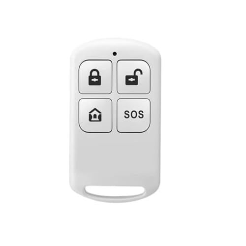 PGST Wireless Smart Remote Control Receiving Controller,with SOS Emergency Alarm Button,for Patients Disabled Elderly,Compatible with Alarm Security System Control Panel(PF50-1) - color: Gray & Blue