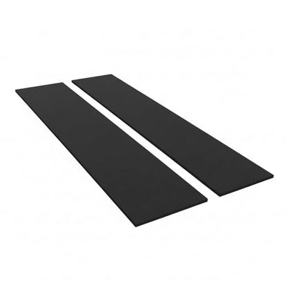 XCEL Multi-Purpose Crafting Foam Sheet Roll – Neoprene Rubber Sheets for Costumes Cosplay Packing Foam Gasket Material – Closed Cell Foam Padding in Various Options (Black, 59" x 12" x 1/2" (2 Pack)) - color: Black, size: 59" x 12" x 1/2" (2 Pack)