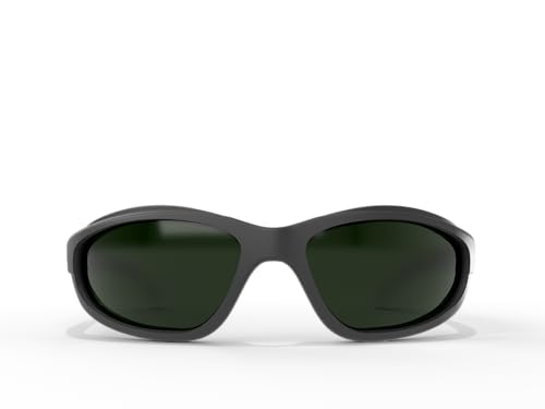 Edge SW111 Dakura Wrap-Around Safety Glasses - color: Ir5 Medium Welding, size: One Size, style: Standard