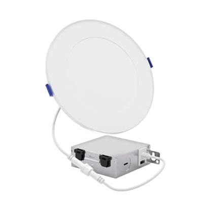 GE Color Select LED Wafer Downlight, Premium High-Lumen Direct Wire (4pk) - style: 1800 Lumens