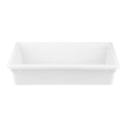 Restaurantware 26 x 18 x 6 In White Plastic Food Storage Box, 1 Count