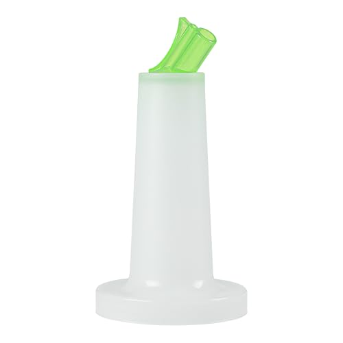 Restaurantware 1 qt Green Plastic Quick Pour Storage Container Bottle - color: Green, size: 32 Ounces