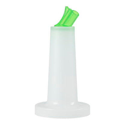 Restaurantware 1 qt Green Plastic Quick Pour Storage Container Bottle - color: Green, size: 32 Ounces