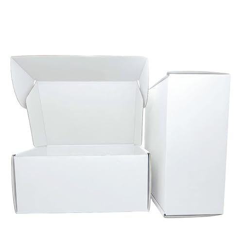 Small White Boxes 6x4x3 Inches 50 Pack - size: 6x4x3 inches
