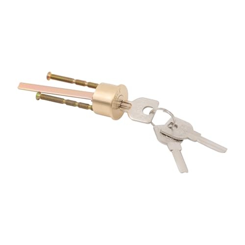 Door Security Bar, Commercial Door Push Bar Panic Exit Device, Panic Bar Lock Set Emergency Door Hardware, Emergency Hardware Parts Gate Lock with 2 Keys, Applicable Door Width ≥ 17.13in