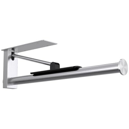 Under Cabinet Paper Towel Holder, One-Hand Tear Kitchen Paper Towel Holder - color: Sliver