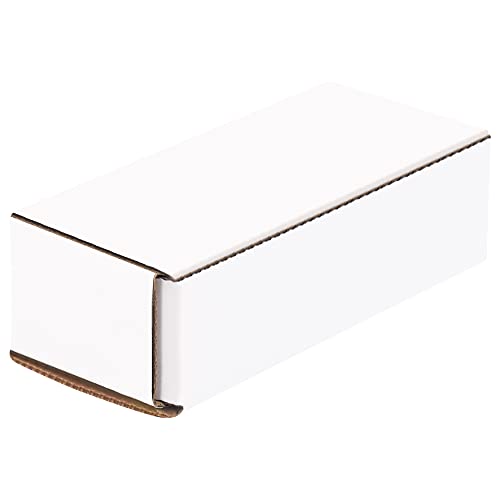 BOX USA BMRX2L 6"L x 2 1/2"W x 1 3/4"H, White (Pack of 50) - size: (032) 6" x 2 1/2" x 1 3/4", 50-Pack