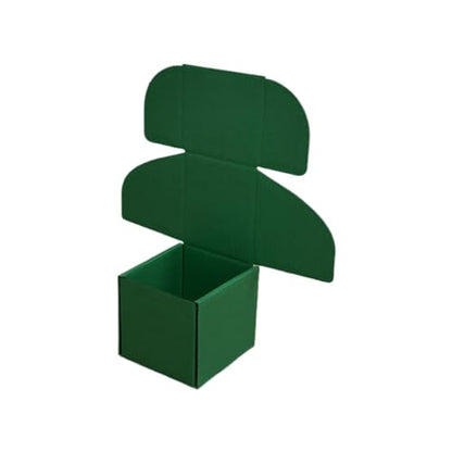 30 Pack 4x4x3.5 in Hunter Green Shipping Boxes - color: Hunter Green, size: 4x4x3.5 in