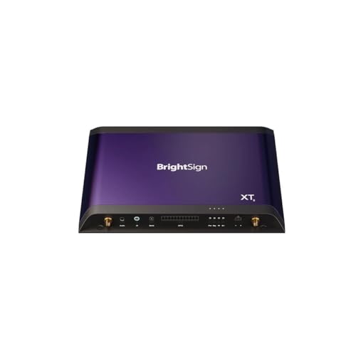 BrightSign XT1145 Digital Signage Appliance | Digital Media Player | Ethernet | 8K60p HDR | Dual HDMI Output | PoE+ | Expanded I/O