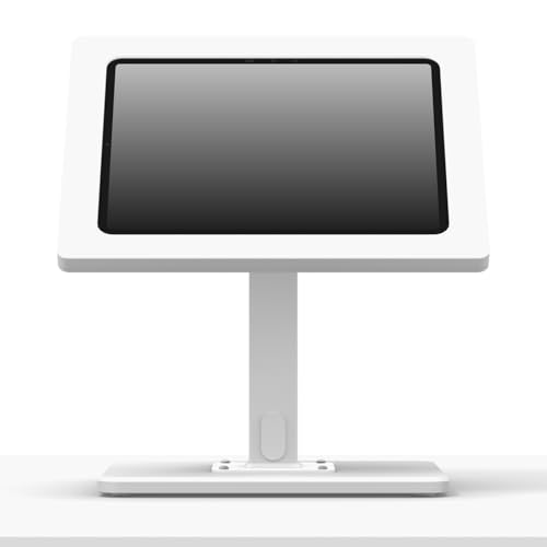 VidaMount White Enclosure and 360 Rotating & Tilting Desk/Table Stand Compatible with Microsoft Surface Pro 8 / Pro X - color: White, size: Surface Pro 8 / Pro X