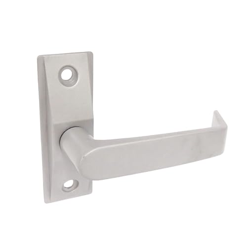 elox Storefront Lock Type Deadlatch Extended Version Lever Handle for Adams Rite Narrow Stile Lock Aluminum Color (Left Hand) - color: AL, style: Left Hand