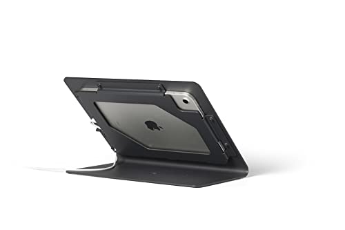 Anti-Theft iPad Kiosk Stand for Desk | Secure Metal Tablet Holder for Business POS & Retail | iPad POS Stand Compatible with 10th Gen. (2022) & 11th Gen. A16 (2025) | Black - size: iPad 10th & 11th Gen (A16) - 10.9"