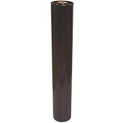 Aviditi 46" x 42" x 68" Pallet Covers/Bin Liners, 2 Mil, Black, Perforated Roll, Use to Protect Pallets and Equipment During Shipment or Storage (1 Roll of 50)