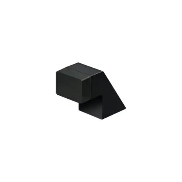 Deltana FDB125U19 1-1/4" Floor Door Bumper Black Finish