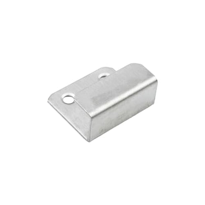 Coshar 10PCS Stainless Steel Tile Hanger Bracket Hook, 15mm Inner Width - size: 15mm Inner Width(Silver)