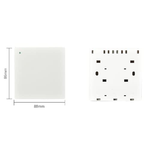 Wireless Controller Switch & Receiver Module Kit Max 100M Open Space IP54 Waterproof for Light Doors