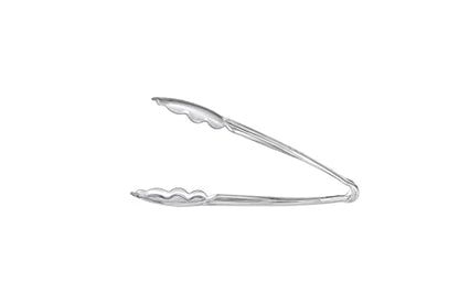 [Clear Tongs 7.5'' Inches] Plasticpro 7.5'' Serving Tongs Heavy Duty Reusable Kitchen and BBQ Clear Serving Tong for party's, Caterings, Events, Buffet, Weddings, And every Day use Pack of 12 - color: Clear, size: 12 x 7.5''
