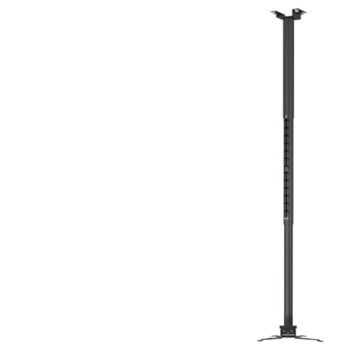 Projector Mount, 42"-59" Height, Universal Ceiling Bracket, 33lb - color: Black, size: 42.5inch-59inch