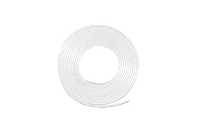 Fire/Smoke Self Adhesive Silicone Door Gasketing (5884S) in white, (3/8" W x 3/16" H x 17' L) - color: White, size: 25 ft.