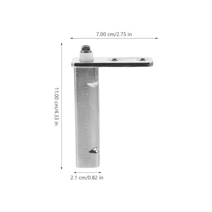 Freezer Door Closer Hinge 4.33 X 2.75 Inch Stainless Steel
