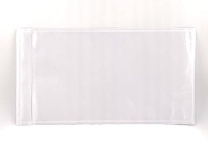 Packing List Enclosed Envelopes – 6.5" x 10" Short Side Opening – Self-Adhesive Poly Sleeves – Clear & Printed Options – Multiple Pack Sizes (No Print - Clear, 500)