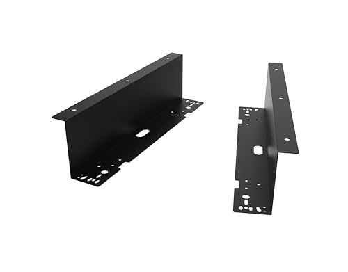 HK SYSTEMS Universal Under Counter Mounting Metal Bracket for 13",16",18" Cash Drawer, Black Color - size: 07. Under Mounting Bracket