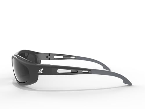 Edge SW111 Dakura Wrap-Around Safety Glasses - color: Smoke, size: One Size, style: Standard